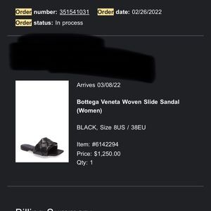 Like new* Bottega sandals.